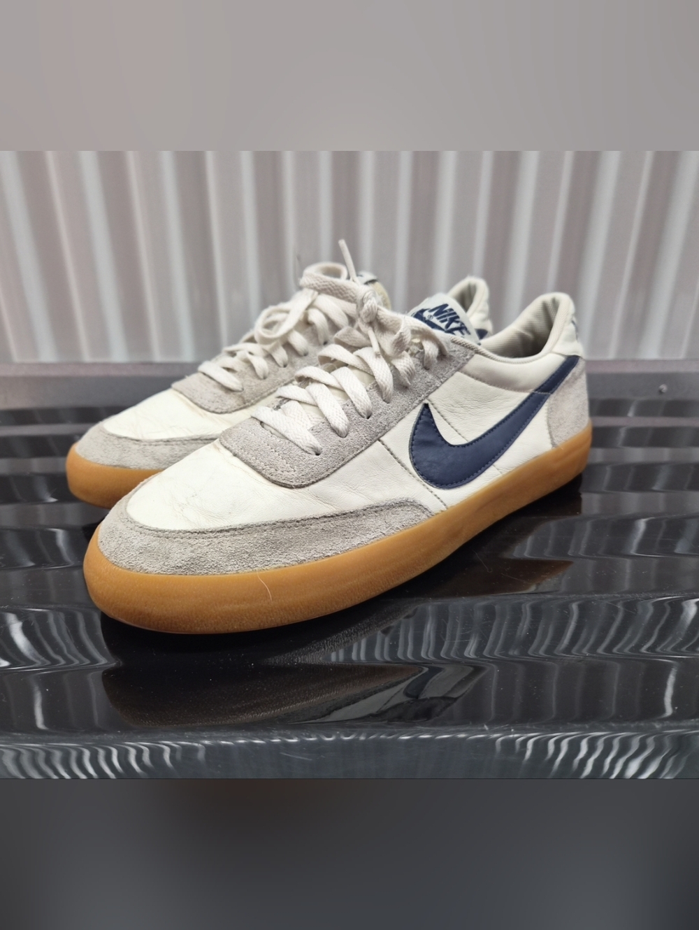 Men's Nike Killshot 2 Leather "Sail/Navy/Gum" (432997-107) Sz. 10